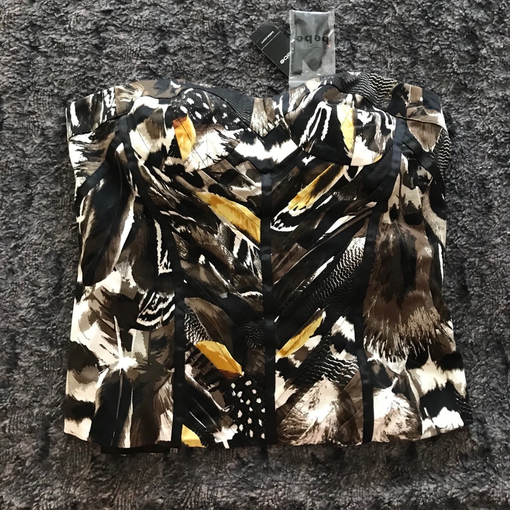 Bebe Patchwork Bustier